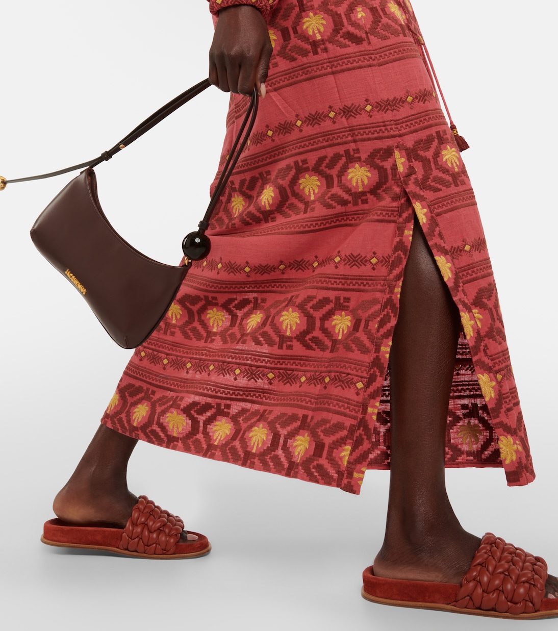 Besticktes Maxikleid | Johanna Ortiz