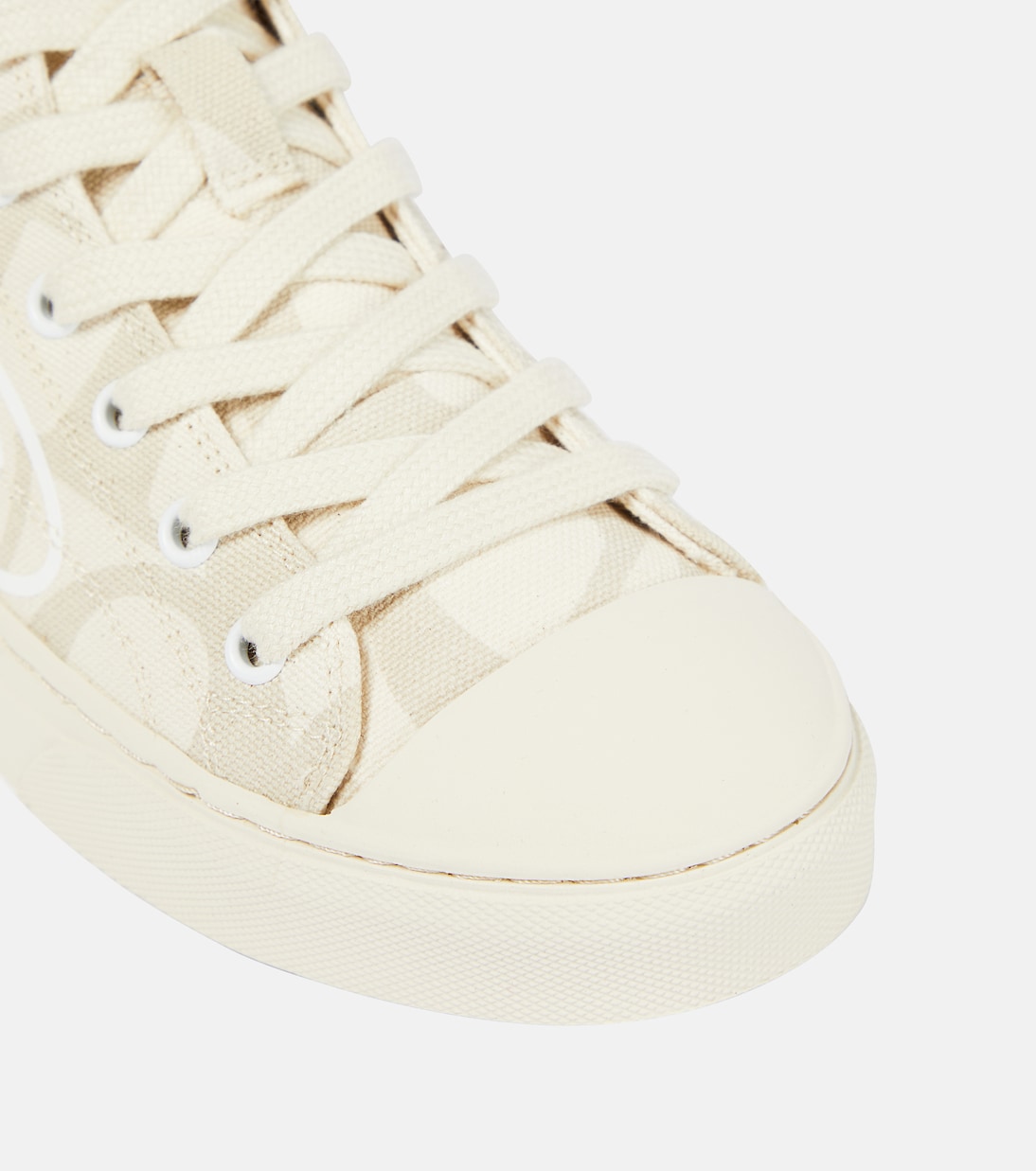 Baskets imprimées en toile à logo | Vivienne Westwood