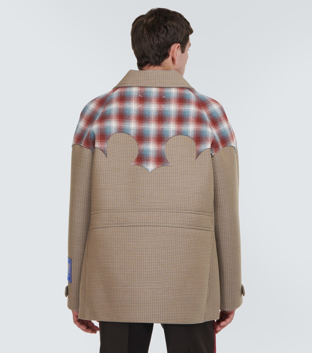 x Pendleton abrigo marinero oversized | Maison Margiela