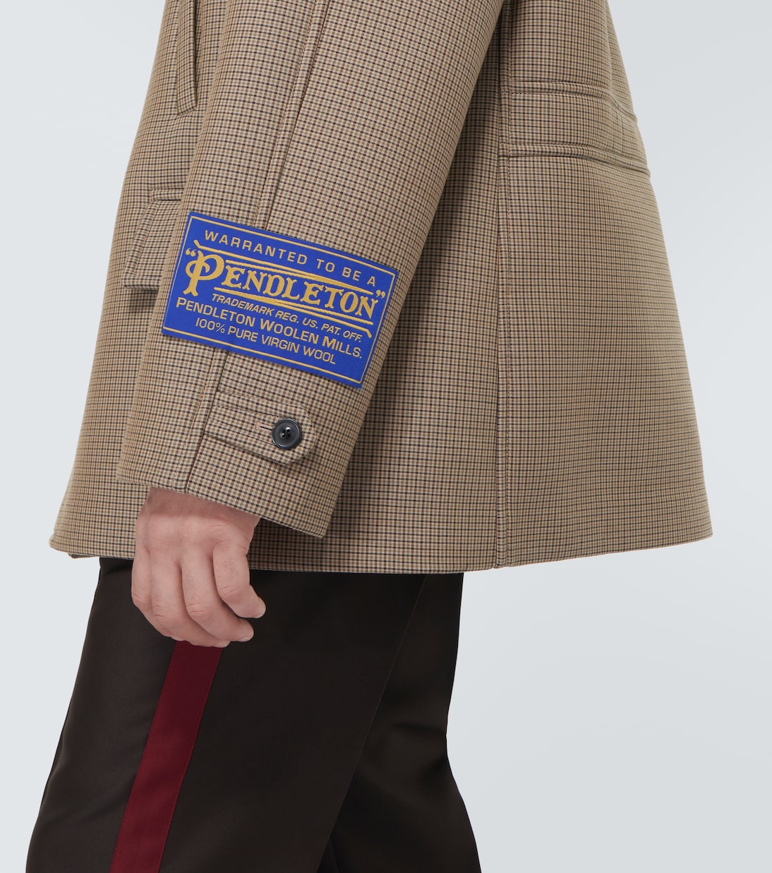 x Pendleton abrigo marinero oversized | Maison Margiela