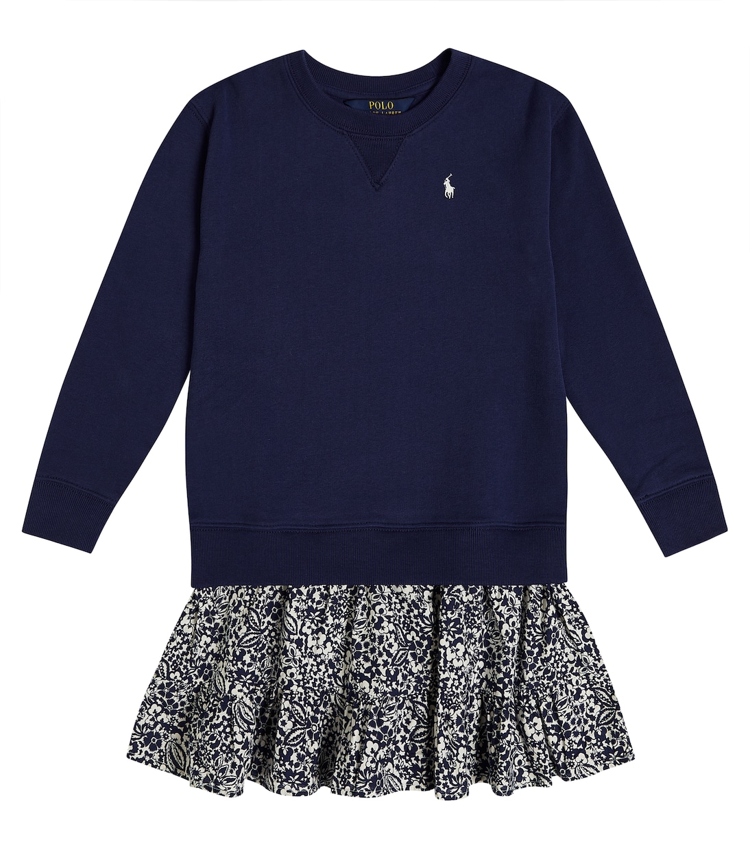 Cotton sweater dress | Polo Ralph Lauren Kids