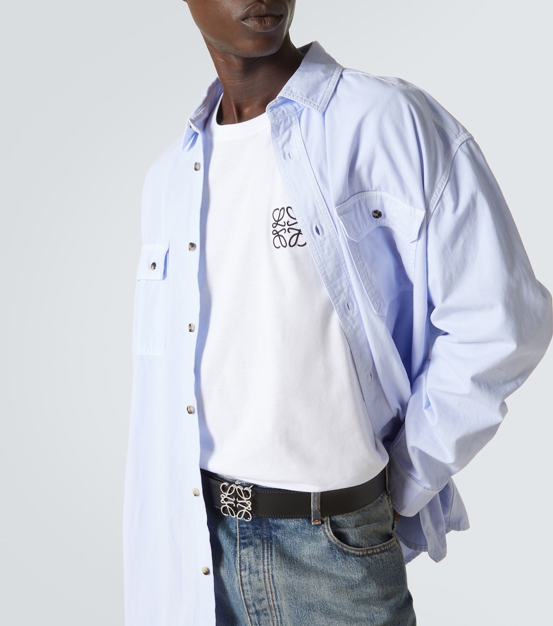 Camiseta de jersey de algodón | Loewe
