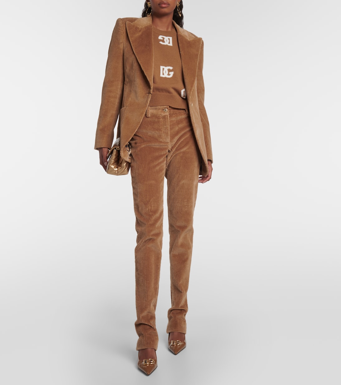 Jersey DG de lana cropped | Dolce&Gabbana
