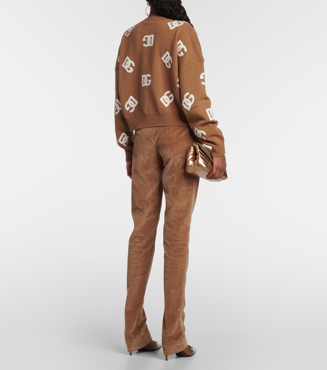 Jersey DG de lana cropped | Dolce&Gabbana