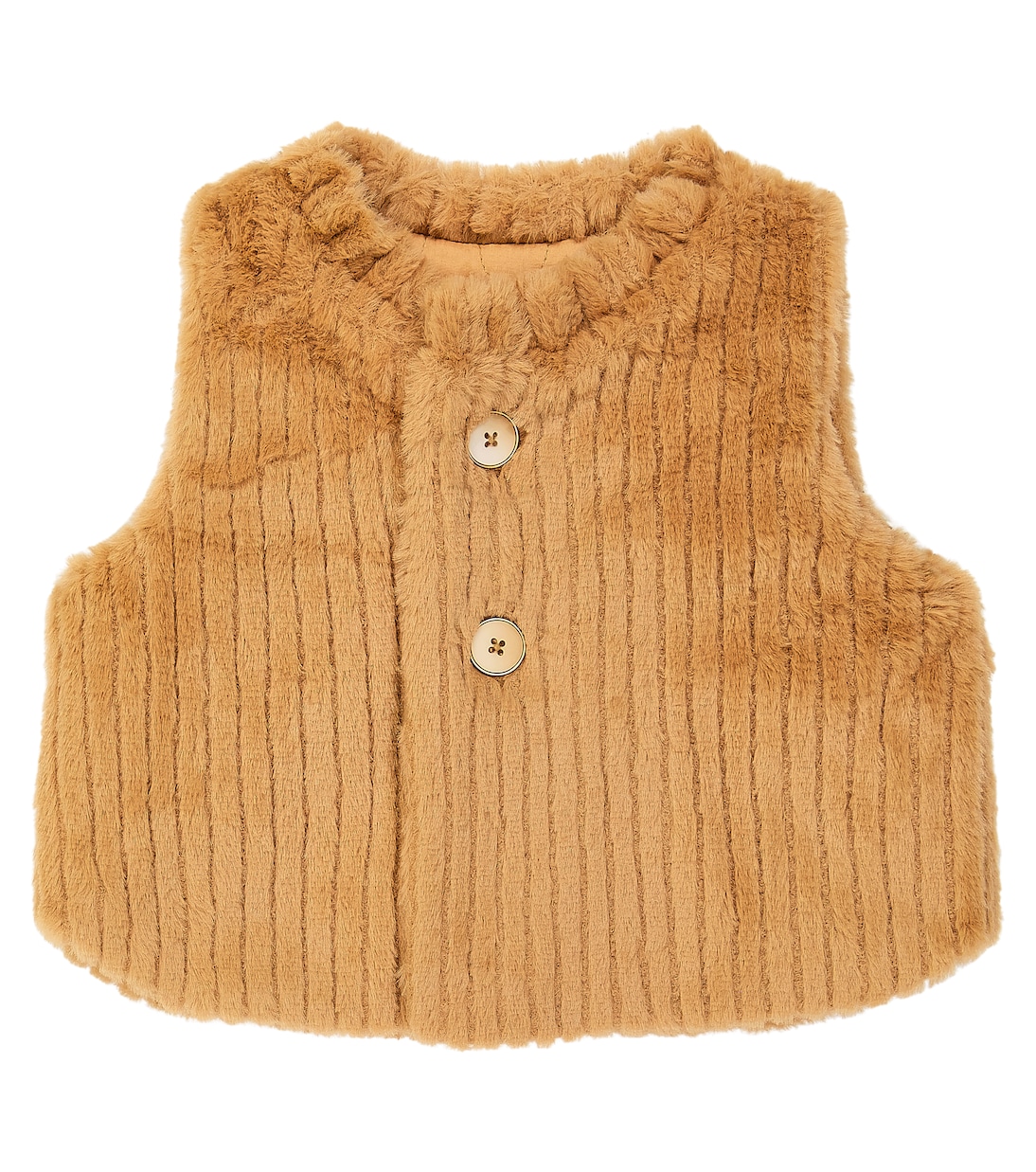 Bébé – Gilet en fourrure synthétique | Donsje