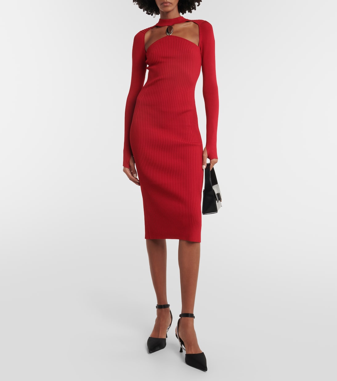 Nikolai halterneck midi dress | Simkhai