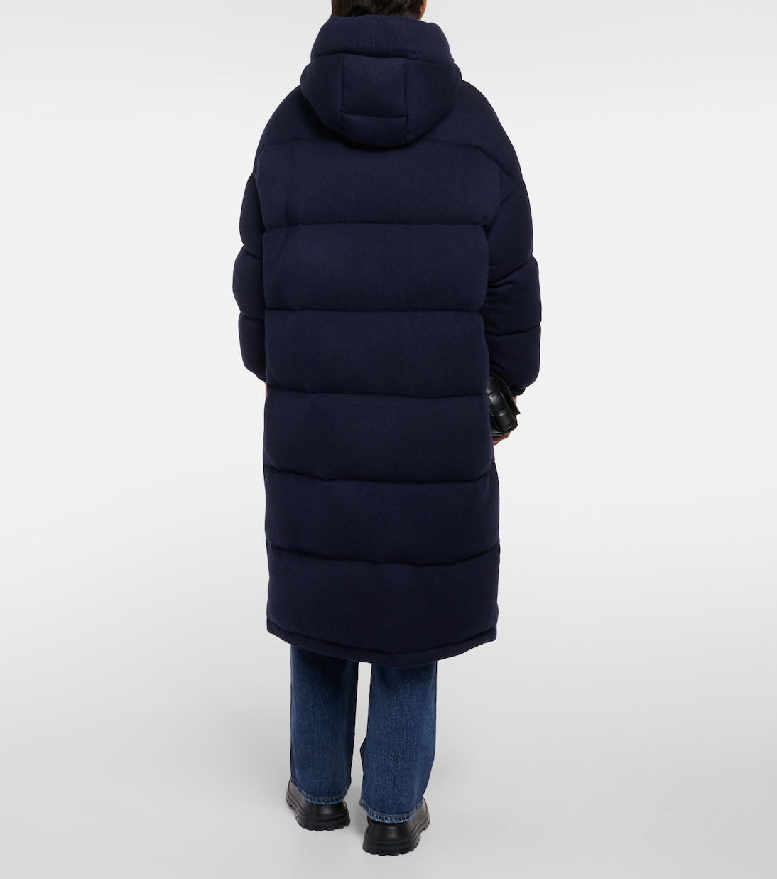 Manteau matelassé en laine et cachemire | Yves Salomon