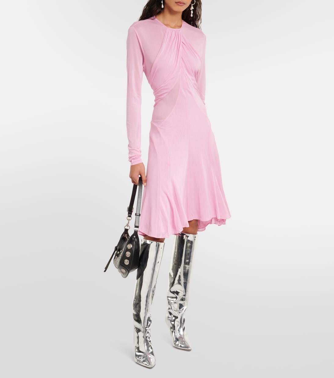 Abito midi asimmetrico Rosemagd | Isabel Marant