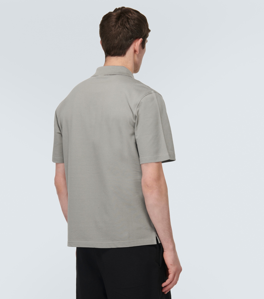 Cotton piqué polo shirt | Lanvin