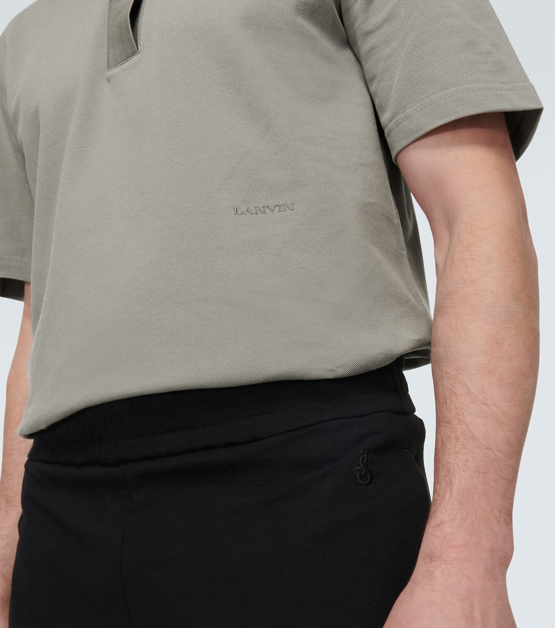 Cotton piqué polo shirt | Lanvin