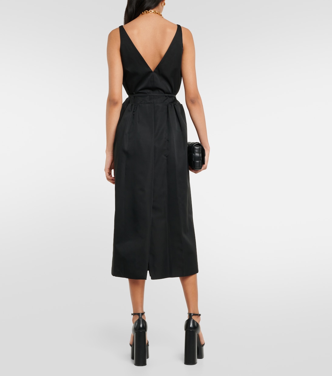 Vestido midi Anouk de mezcla de algodón | Altuzarra