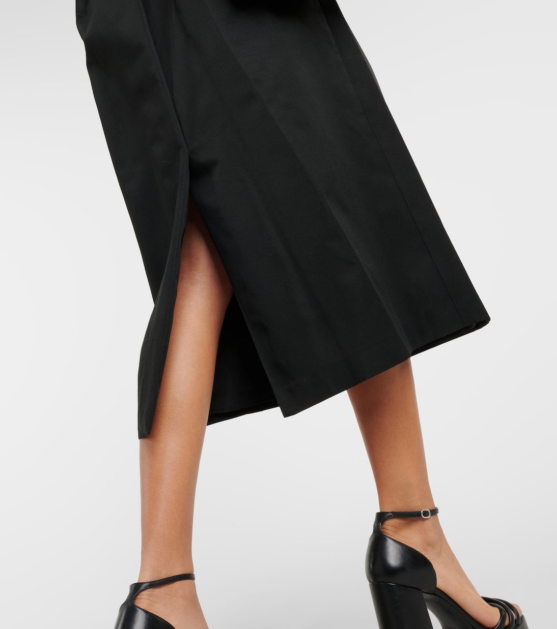 Vestido midi Anouk de mezcla de algodón | Altuzarra