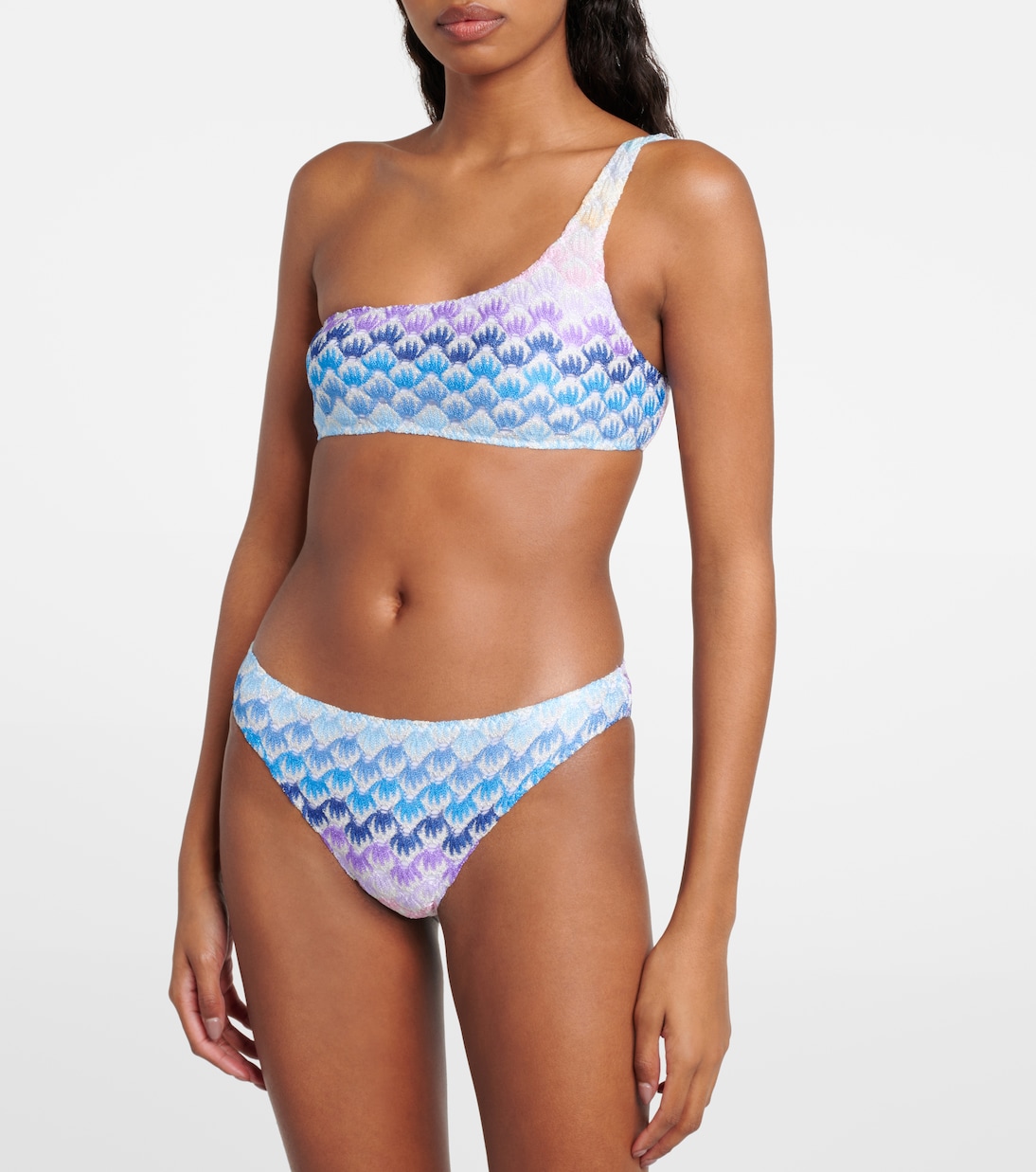 One-shoulder bikini top | Missoni Mare