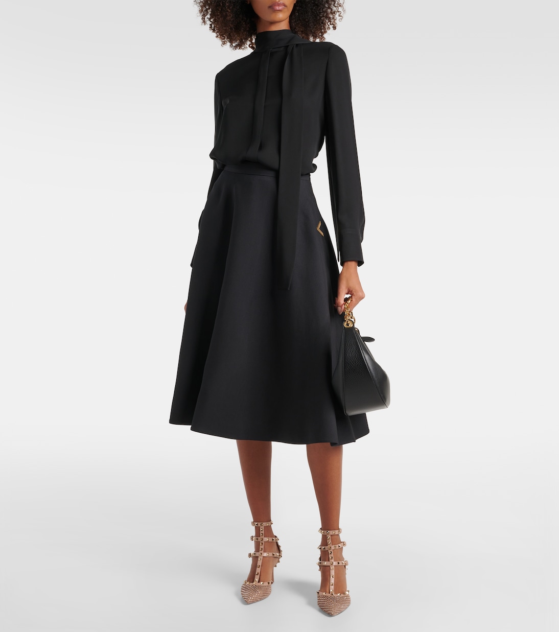 Verzierte Pumps Rockstud 65 aus Leder | Valentino Garavani