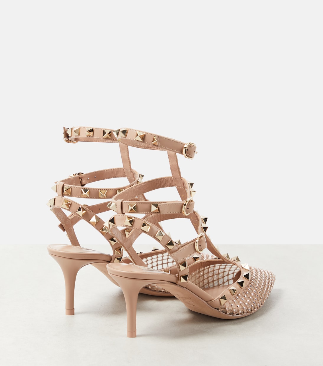 Verzierte Pumps Rockstud 65 aus Leder | Valentino Garavani