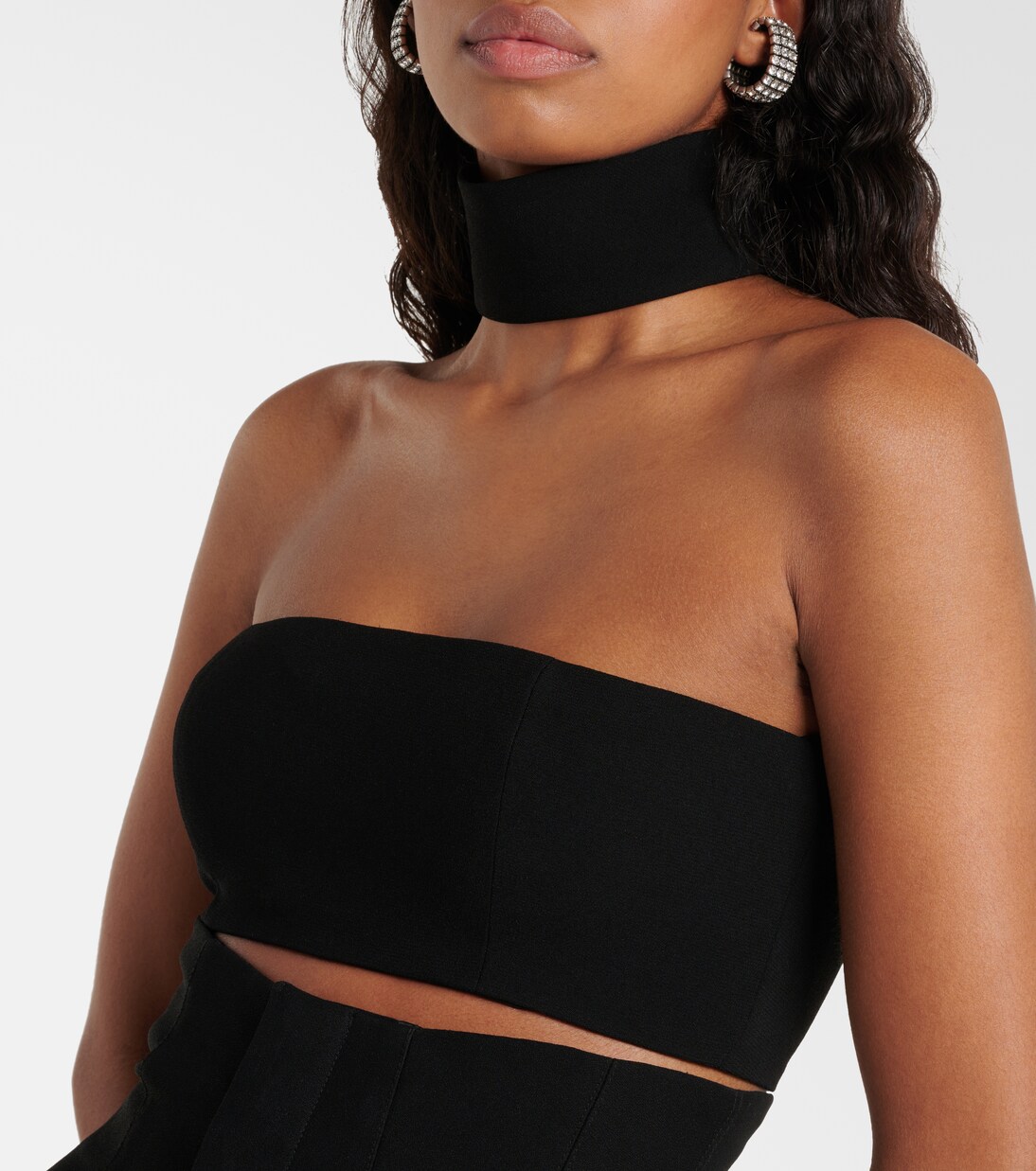 Crêpe bandeau top | Mônot