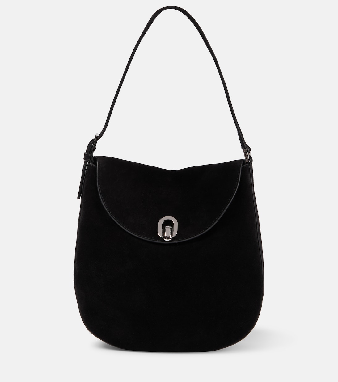 Borsa a spalla Tondo Large in suede | Savette