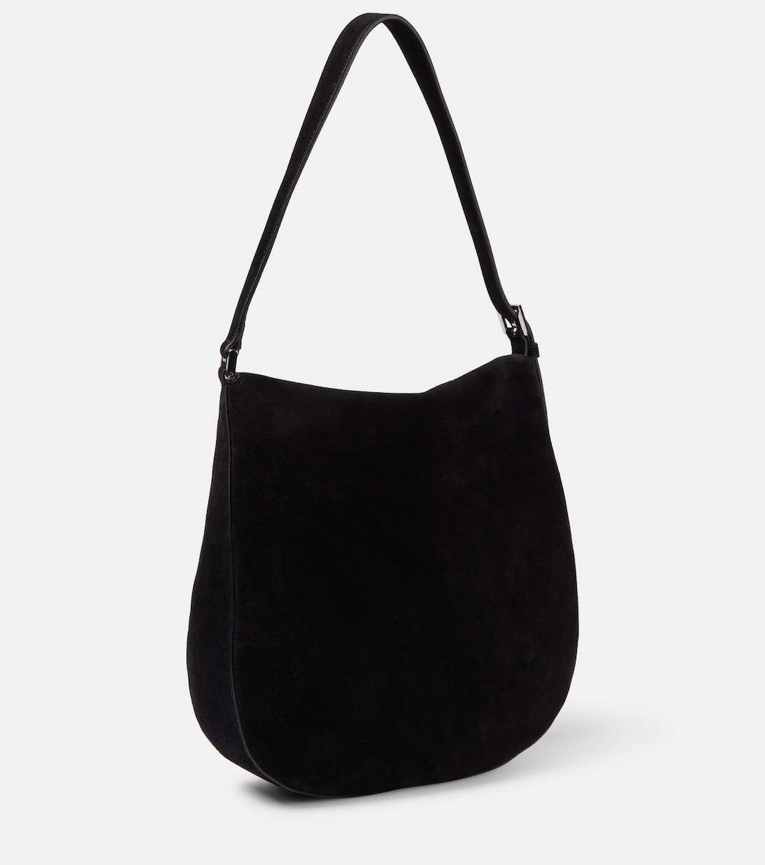 Borsa a spalla Tondo Large in suede | Savette
