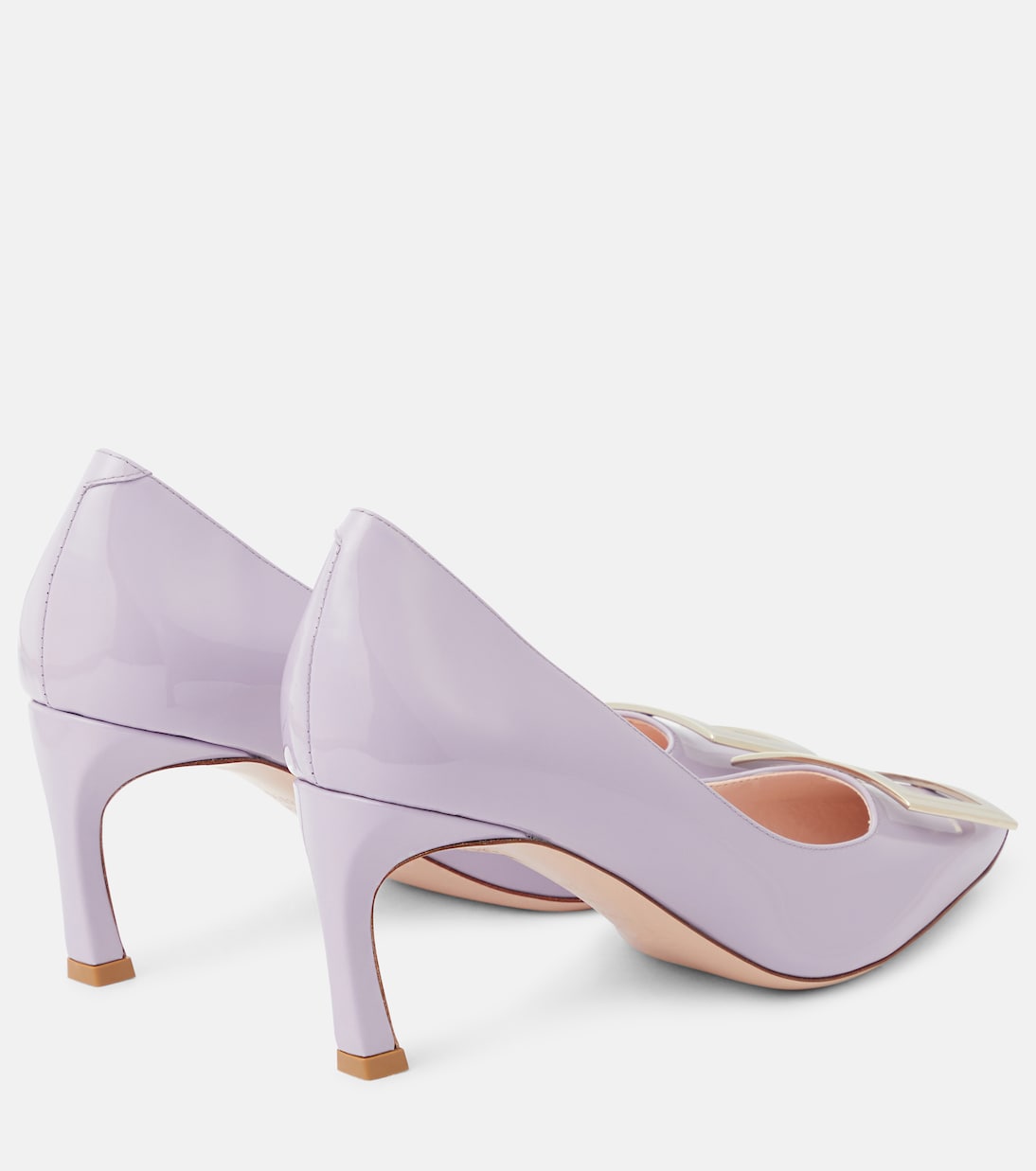 Trompette 70 patent leather pumps | Roger Vivier