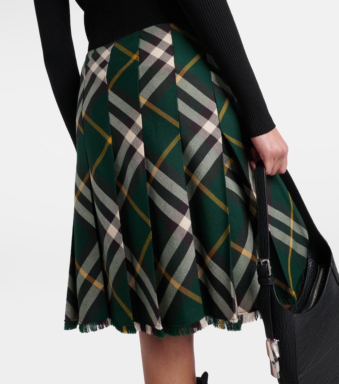 Jupe Burberry Check en laine | Burberry