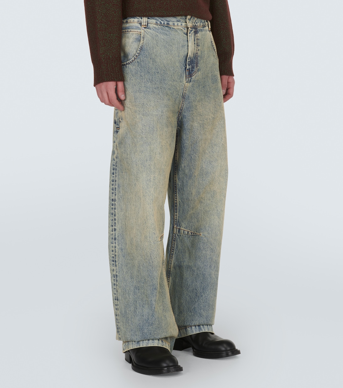 Jeans Gem a gamba larga e vita bassa | Entire Studios