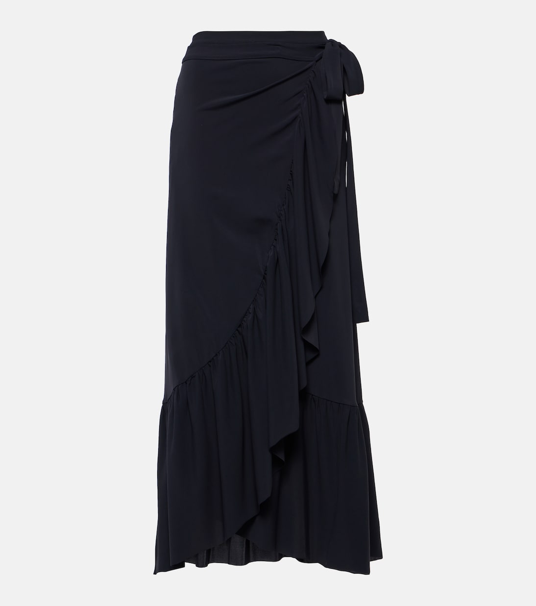 Julia ruffled jersey beach cover-up | Eres