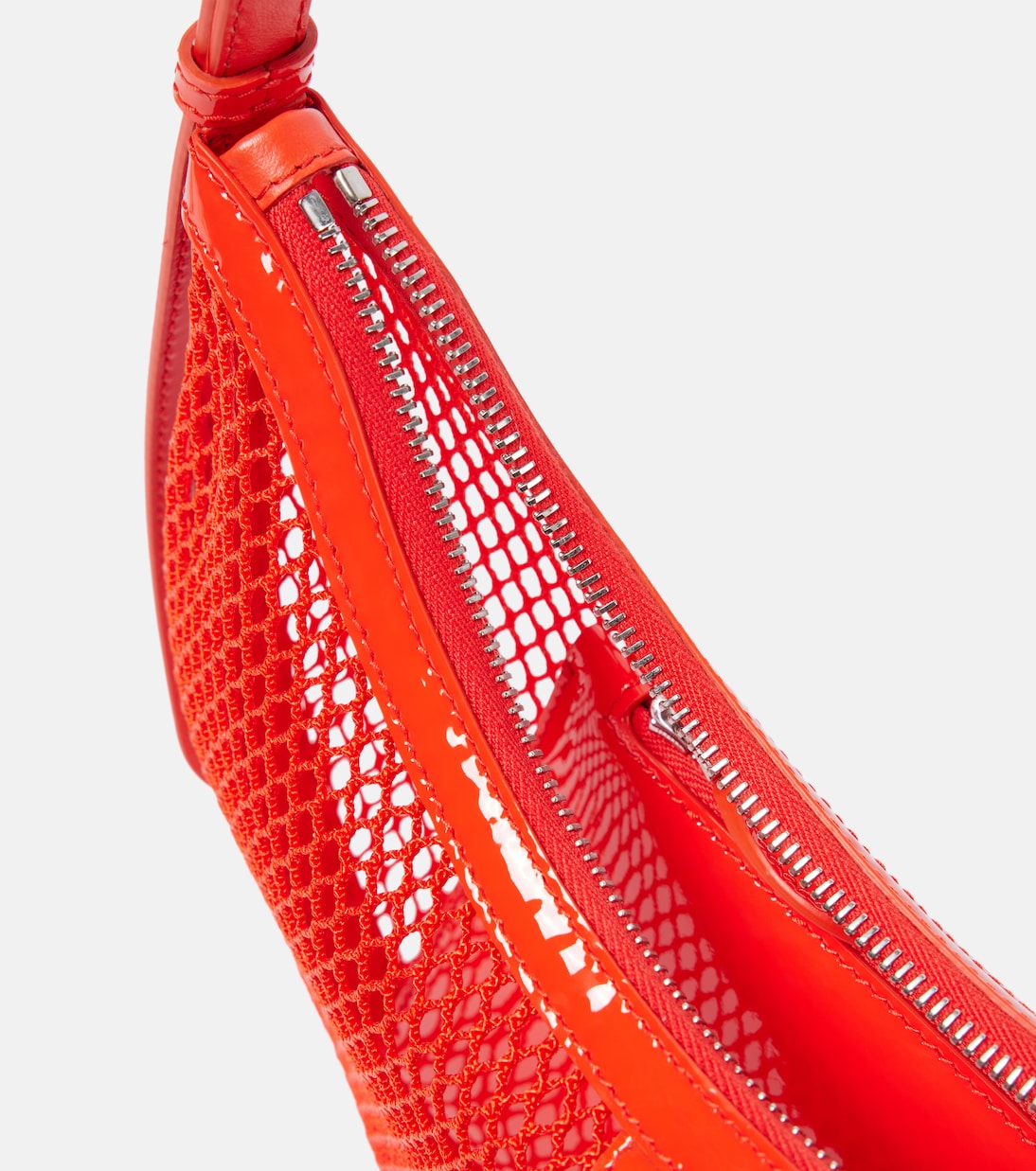 One Piece Demi Lune mesh shoulder bag | Alaïa