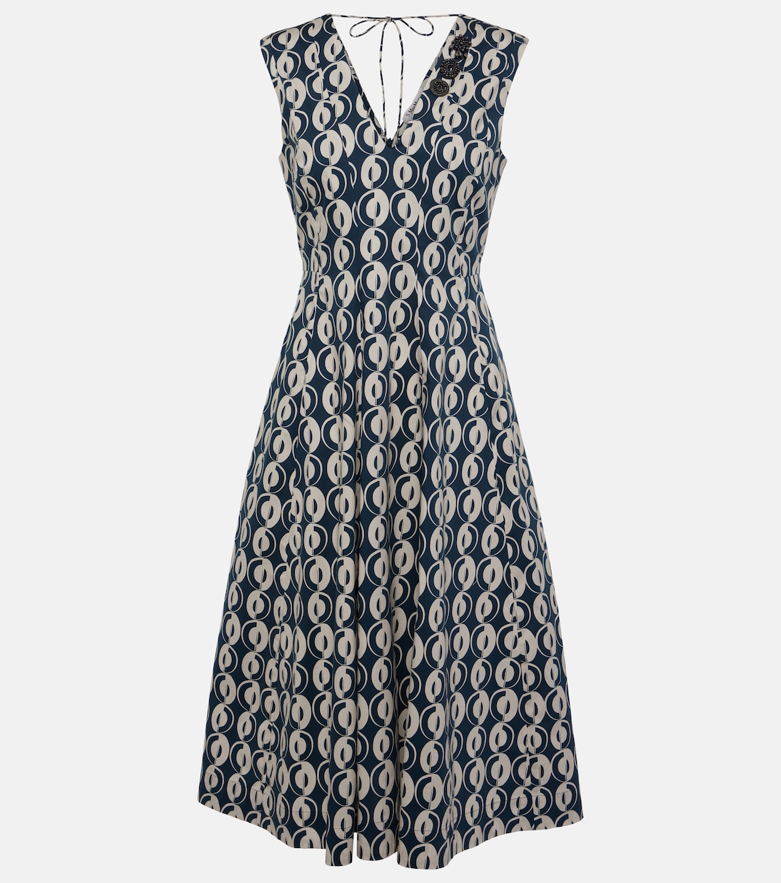 Ovidio cotton-blend poplin midi dress | 'S Max Mara