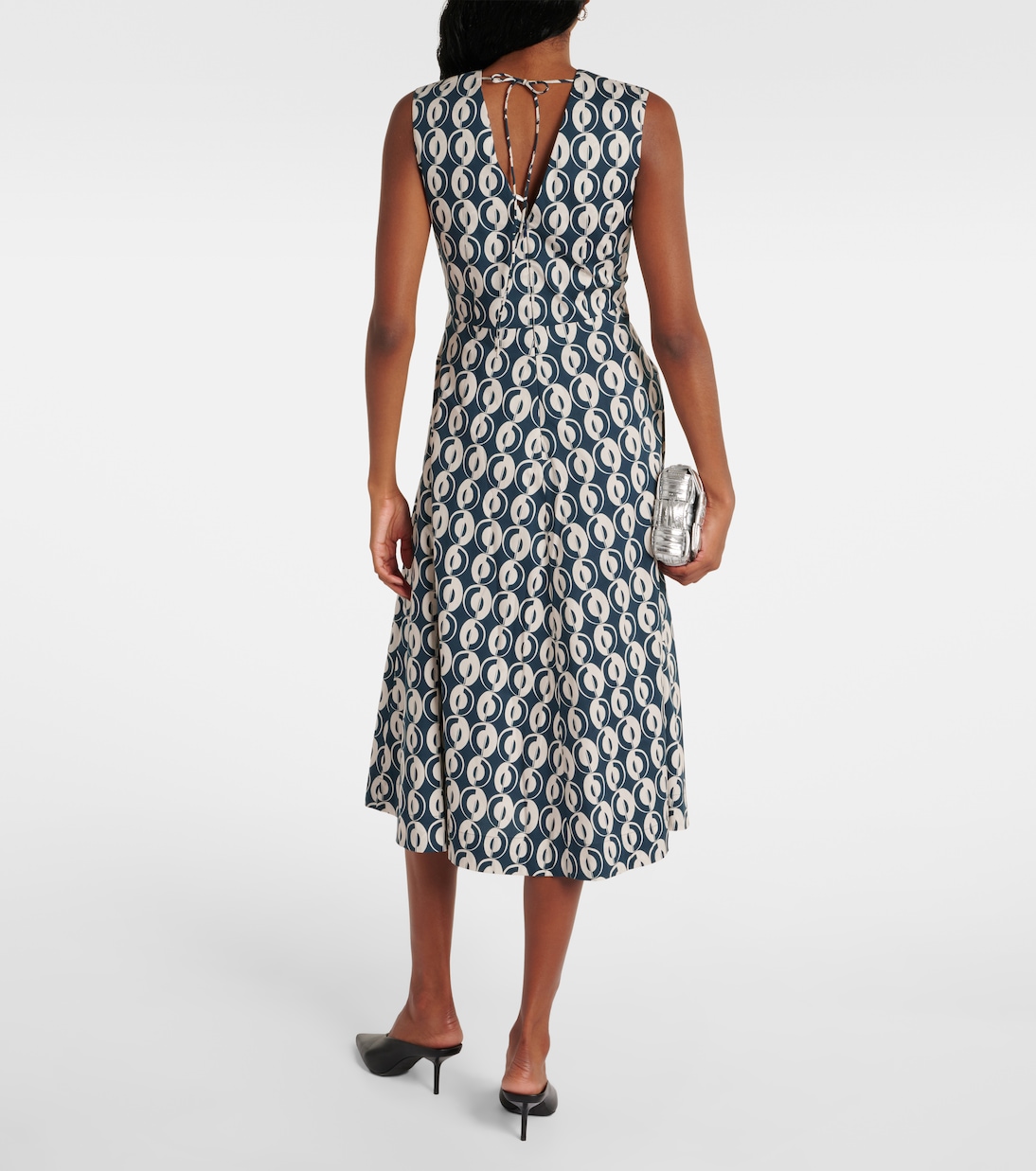 Ovidio cotton-blend poplin midi dress | 'S Max Mara