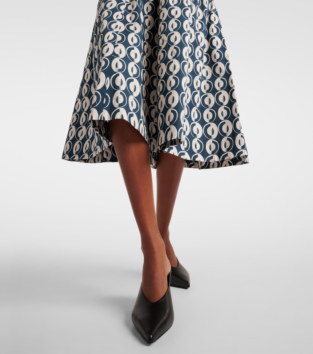 Ovidio cotton-blend poplin midi dress | 'S Max Mara