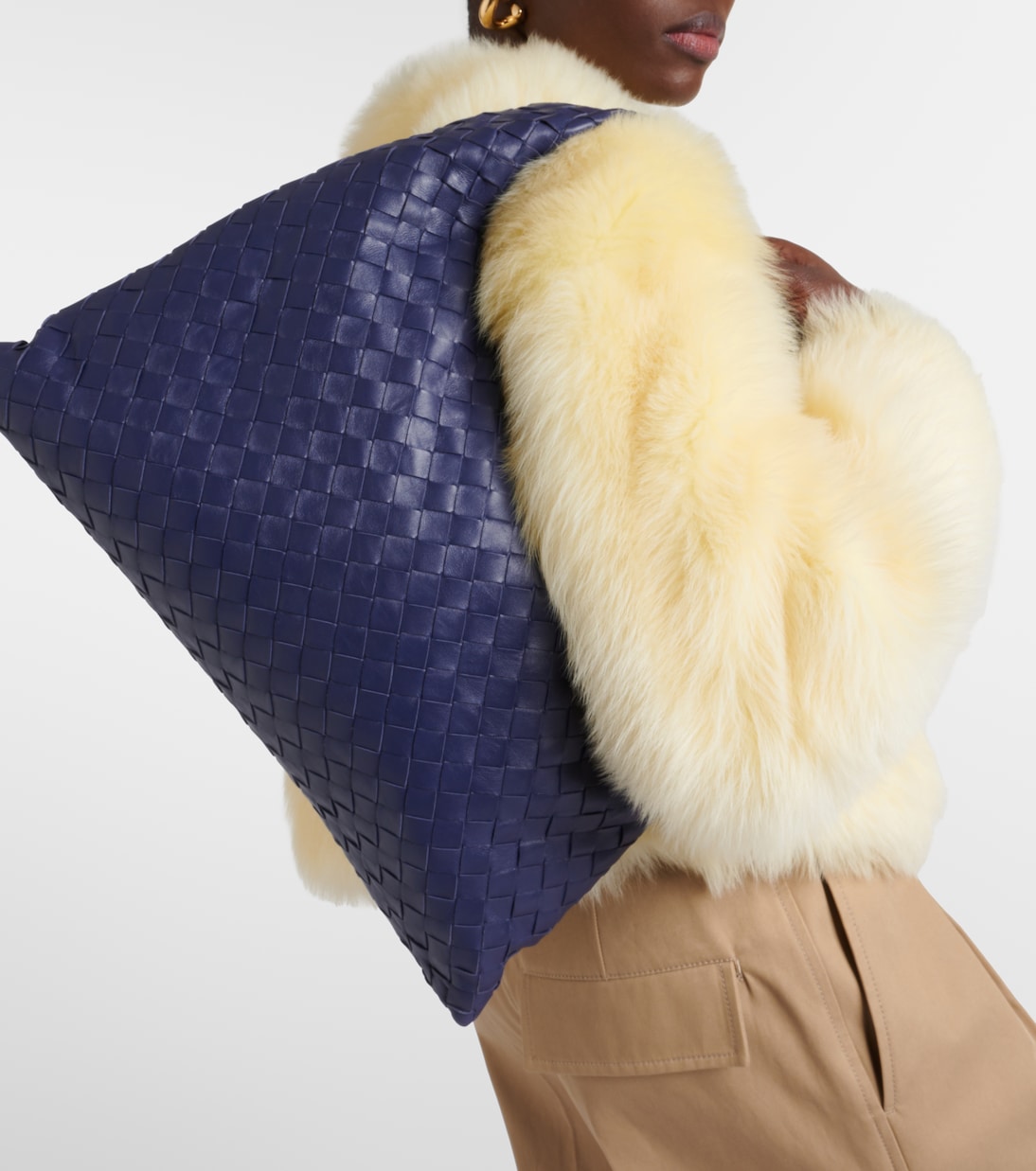 Sac Hop Medium Intrecciato en cuir | Bottega Veneta