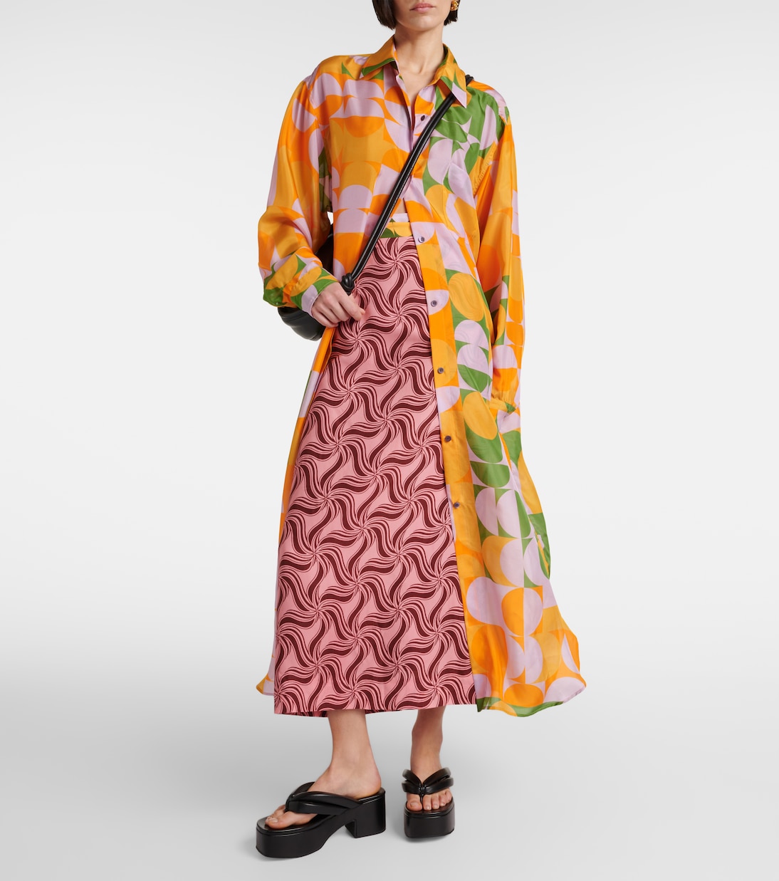 Gonna lunga con stampa | Dries Van Noten