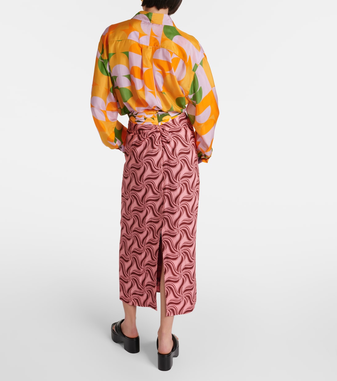 Gonna lunga con stampa | Dries Van Noten