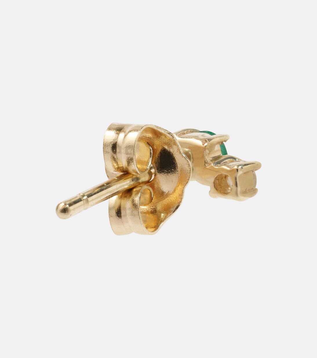 Orecchini Chic in Oro 14kt con Smeraldi e Diamanti – Eleganza Giovane di Stone and Strand