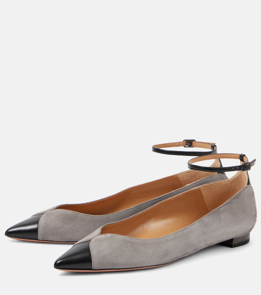 Pinot suede ballet flats | Aquazzura