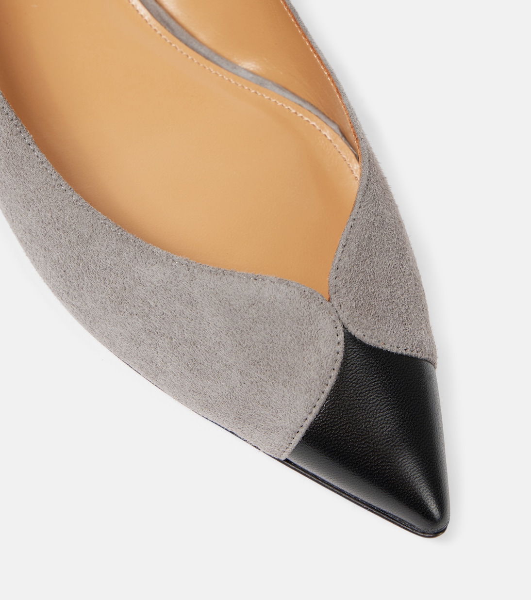 Pinot suede ballet flats | Aquazzura