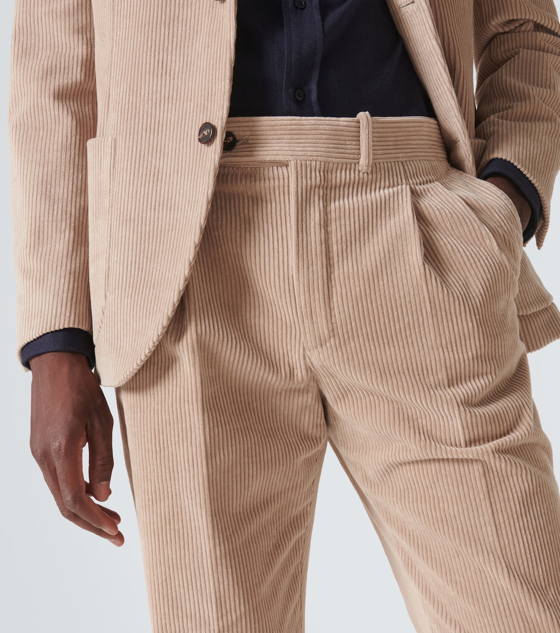Gerade Hose aus Baumwoll-Cord | Incotex