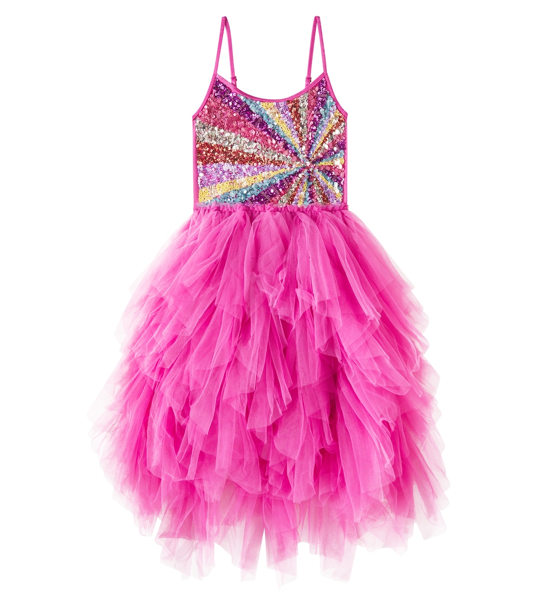 Magical Spectrum sequined tulle dress | Tutu Du Monde
