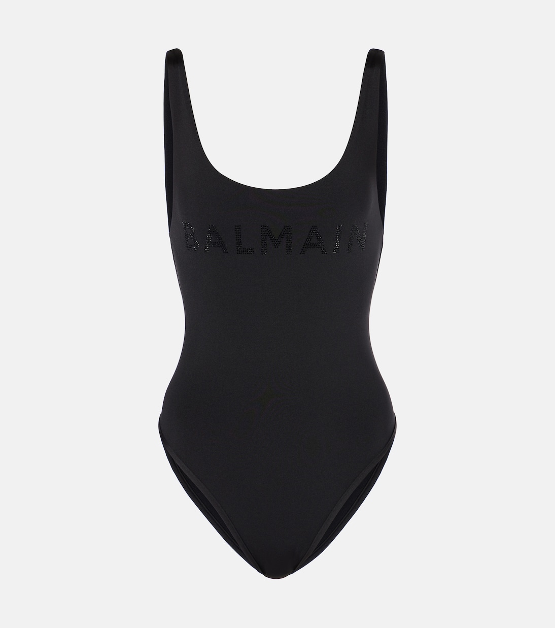Logo embroidered swimsuit | Balmain