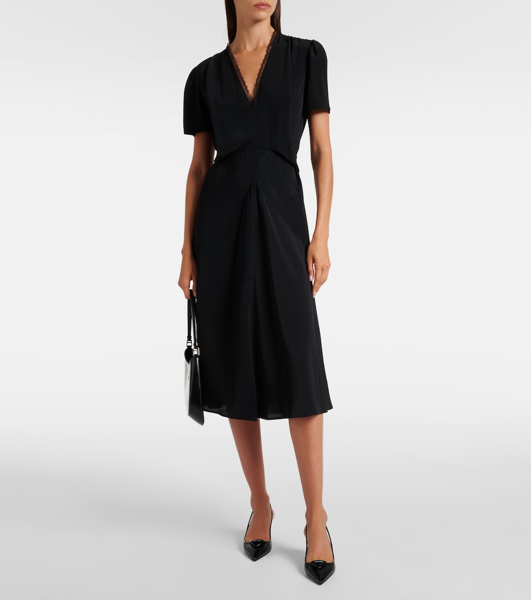 Escarpins Logo 55 en cuir | Prada