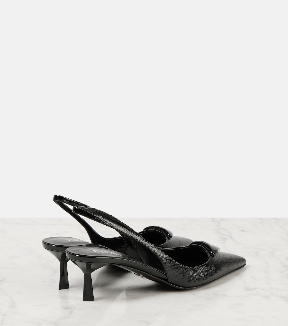 Escarpins Logo 55 en cuir | Prada
