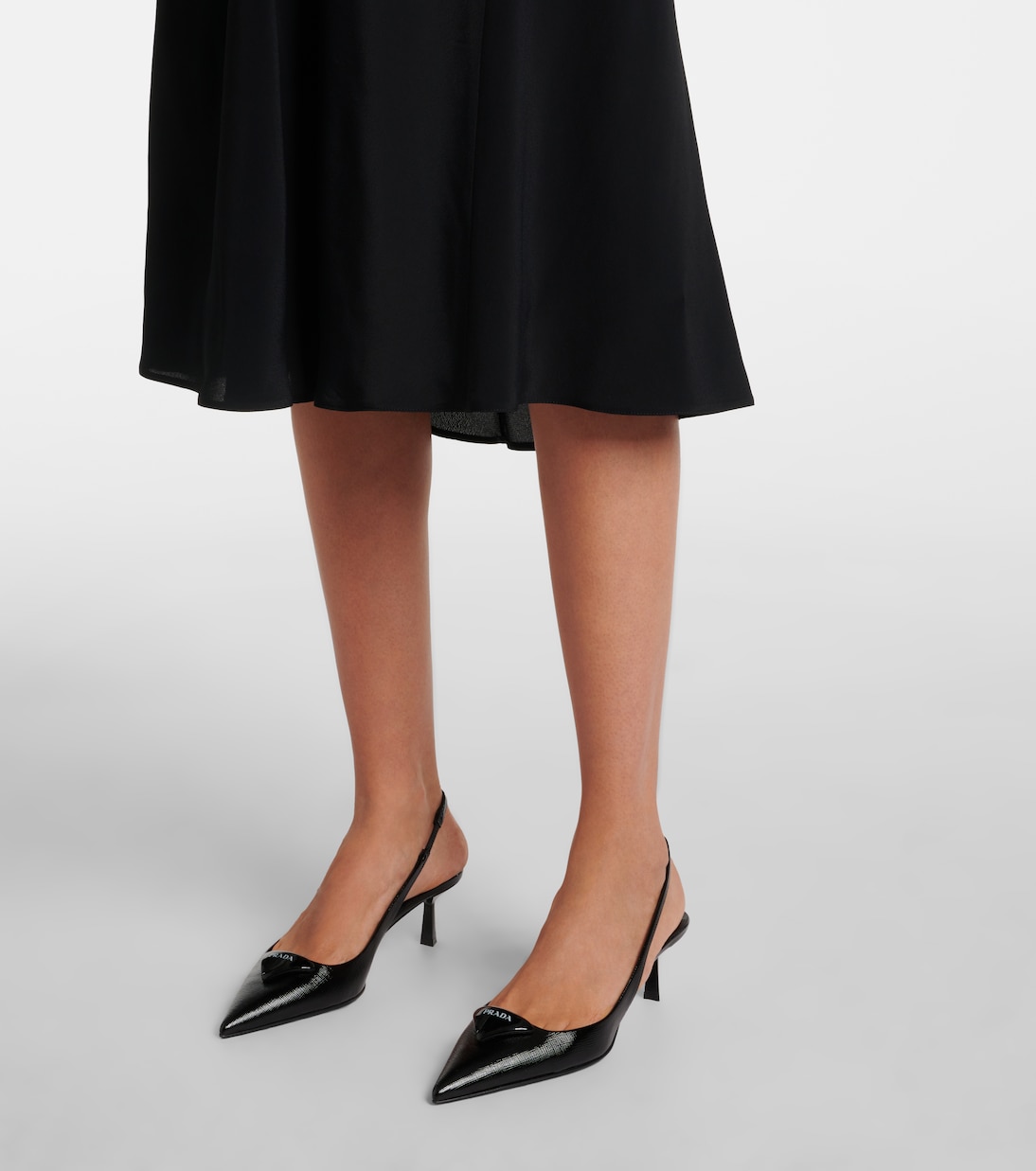 Escarpins Logo 55 en cuir | Prada
