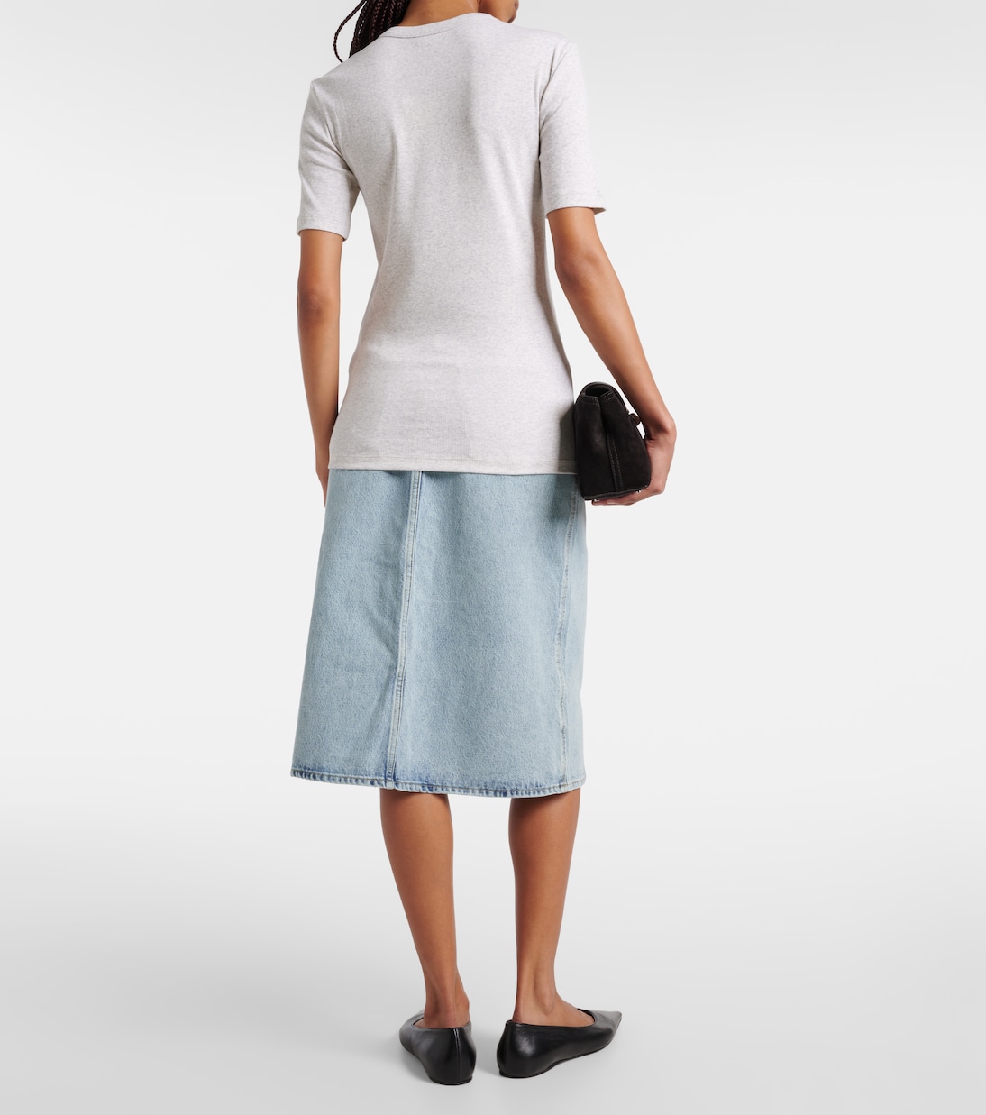 T-shirt in jersey di misto cotone | Toteme