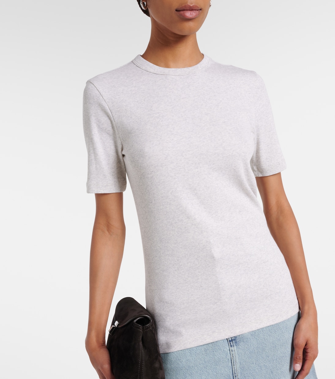 T-shirt in jersey di misto cotone | Toteme