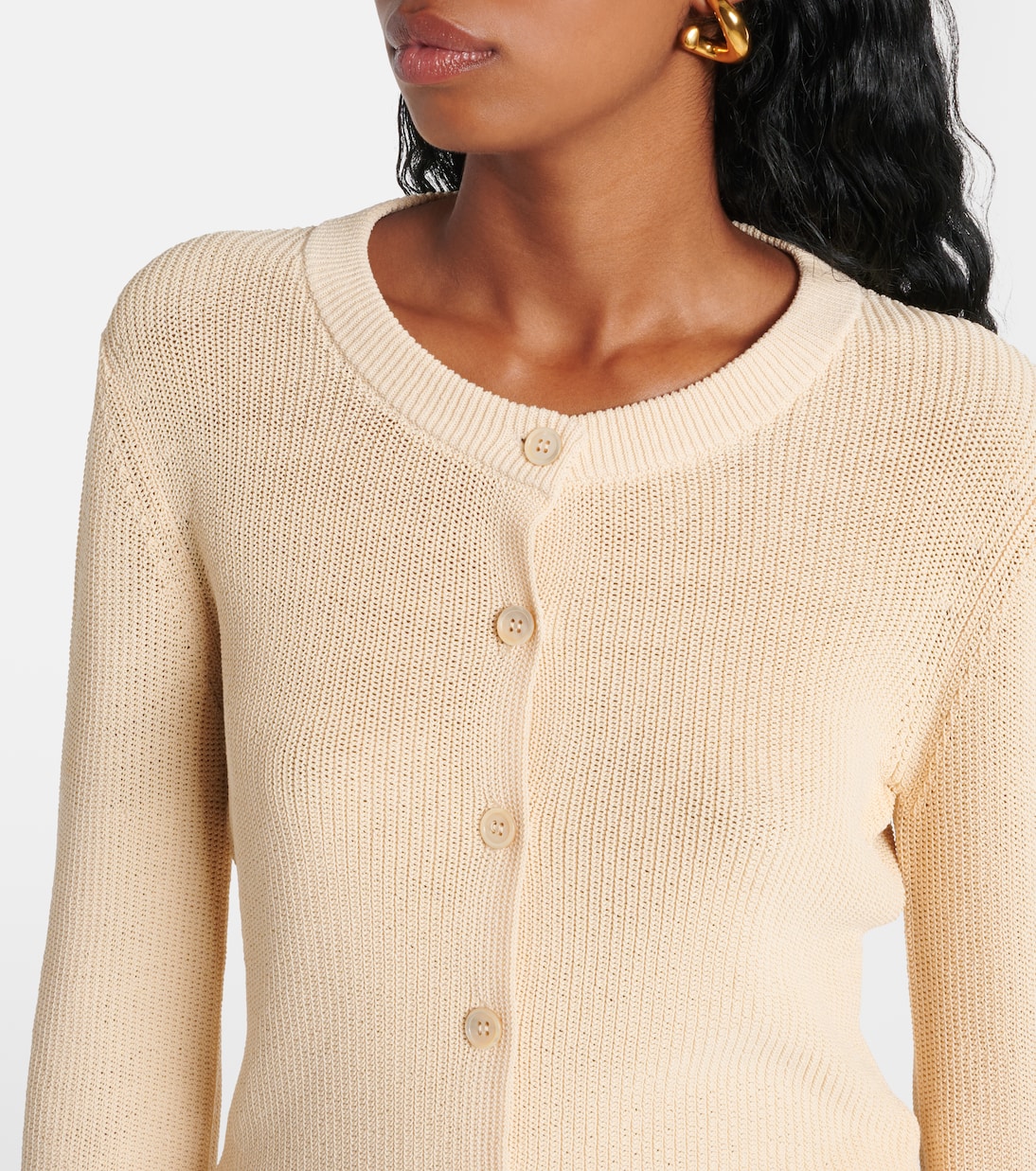 Cardigan en coton mélangé | Aya Muse