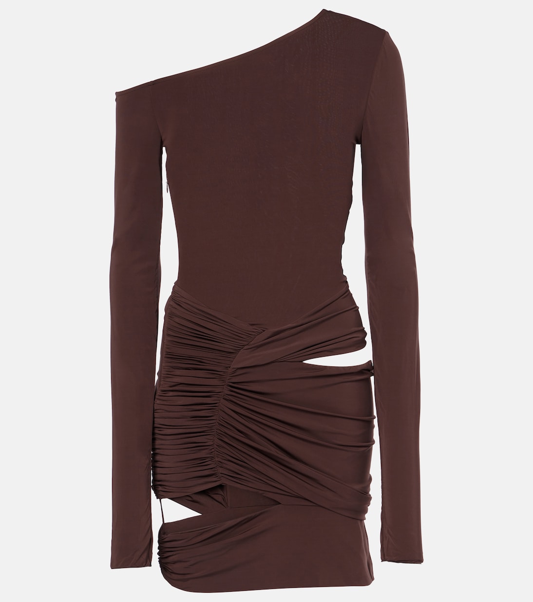 Asymmetric cutout minidress | Nensi Dojaka