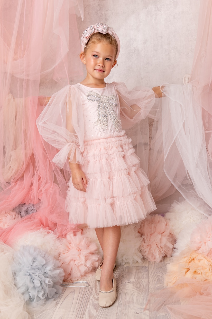 Abito in tulle e jersey | Tutu Du Monde