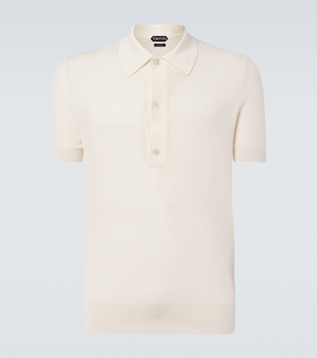 Polo in cotone e seta | Tom Ford