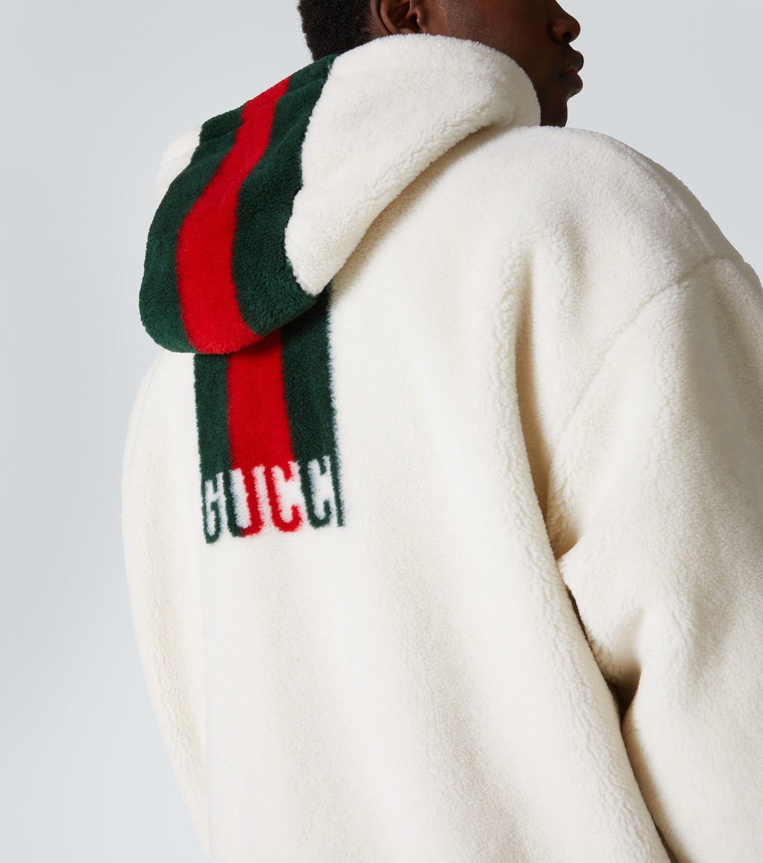 Gucci sweatshirt stripe sales
