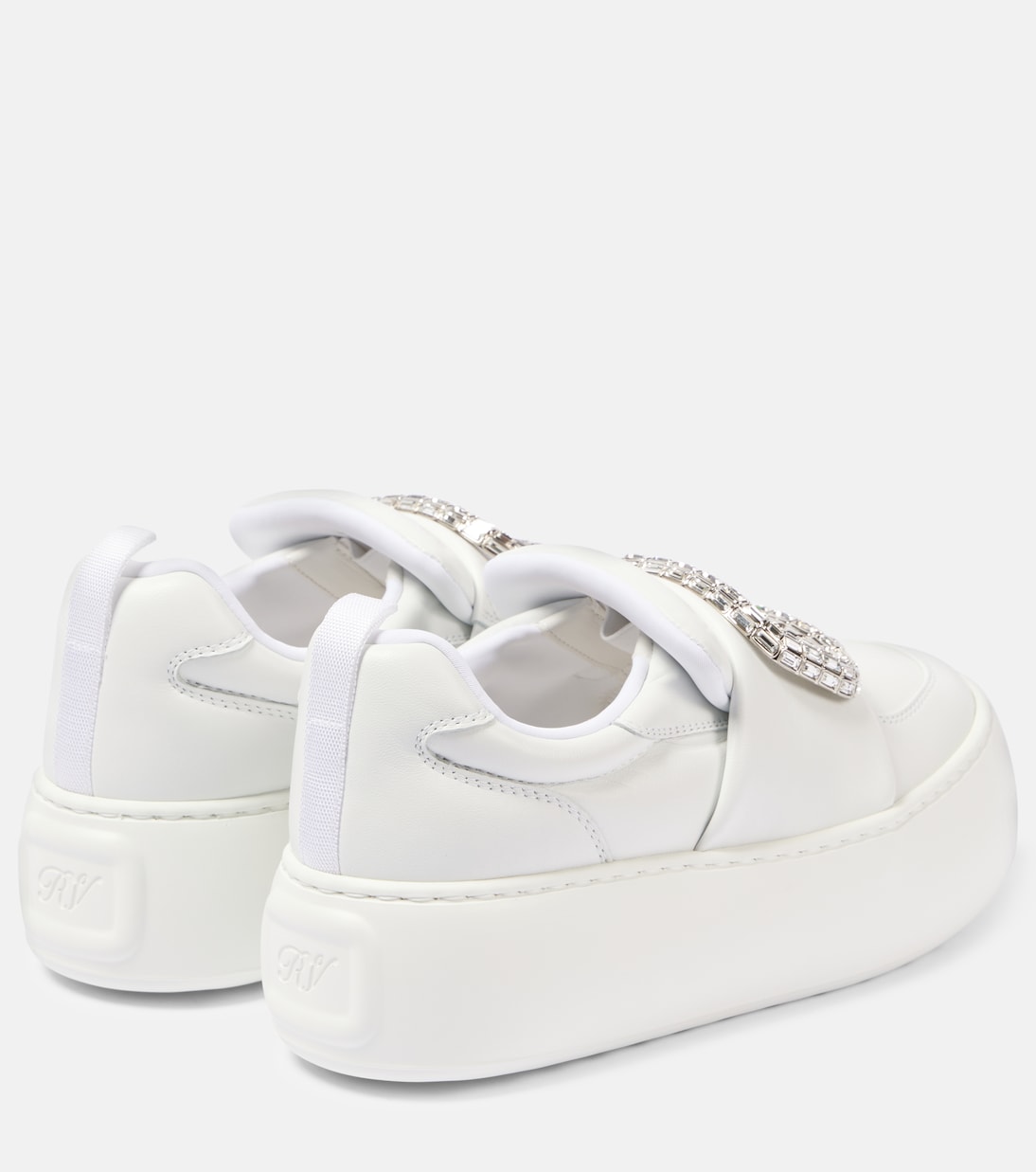 Viv' Up leather slip-on sneakers | Roger Vivier